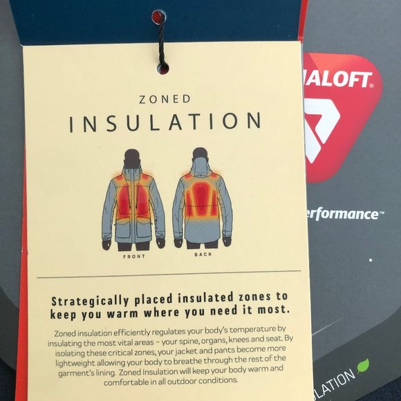 NWT L Men's Ripzone Boarding Jacket -Camouflage Navy & Black - Picture 8 of 9